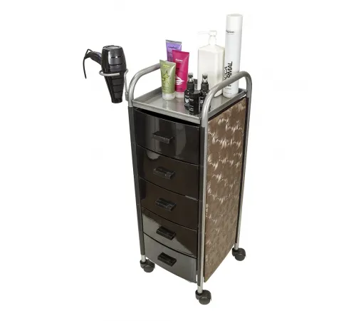 Тележка парикмахерская Глорис-02 Декор